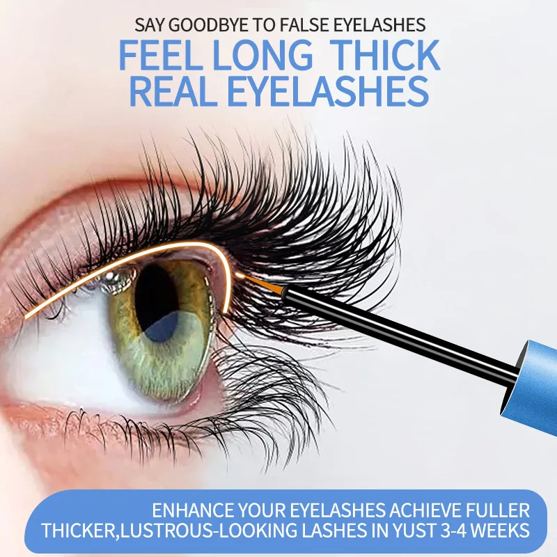 Siero per la crescita rapida delle ciglia 7 giorni Ciglia naturali Sopracciglio Enhancer Più lungo Più pieno Più spesso Ciglia Prodotti per il trattamento Cura degli occhi Trucco