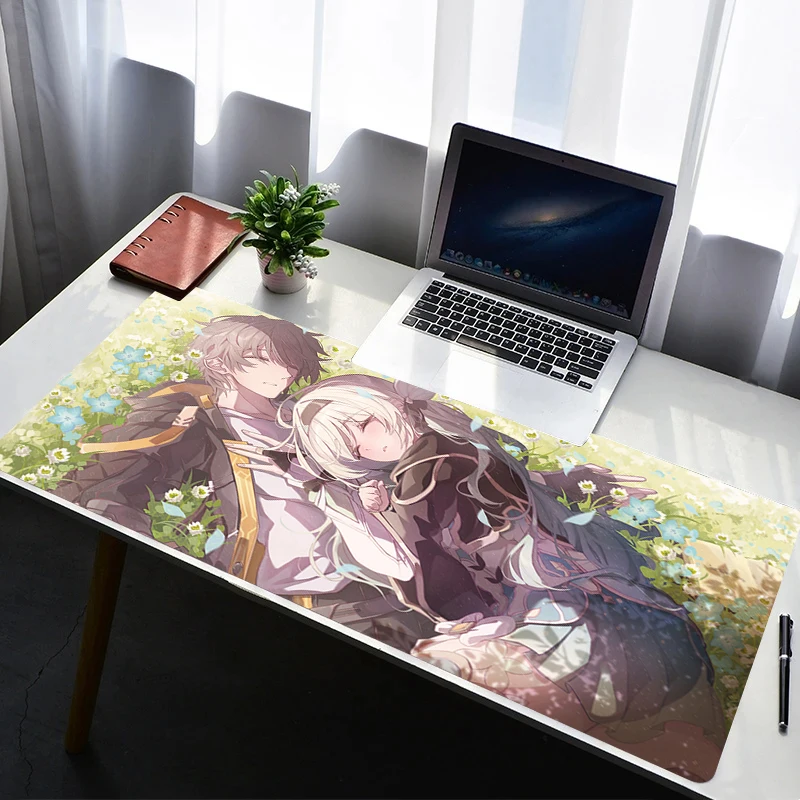 

Mouse Pad Laptop Anime Extended Desktop Mat H-honkai Star Rail Firefly Computer Gamer Mousepad Gaming Accessories Keyboard Pad