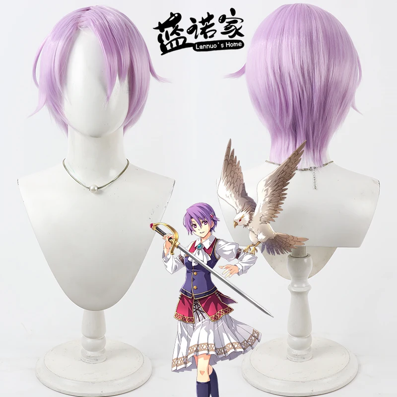 Klose Rinz Klaudia von Auslese Cos peluca de Cosplay accesorios de fiesta de Carnaval de Halloween pelo sintético fibra resistente al calor + gorro de peluca