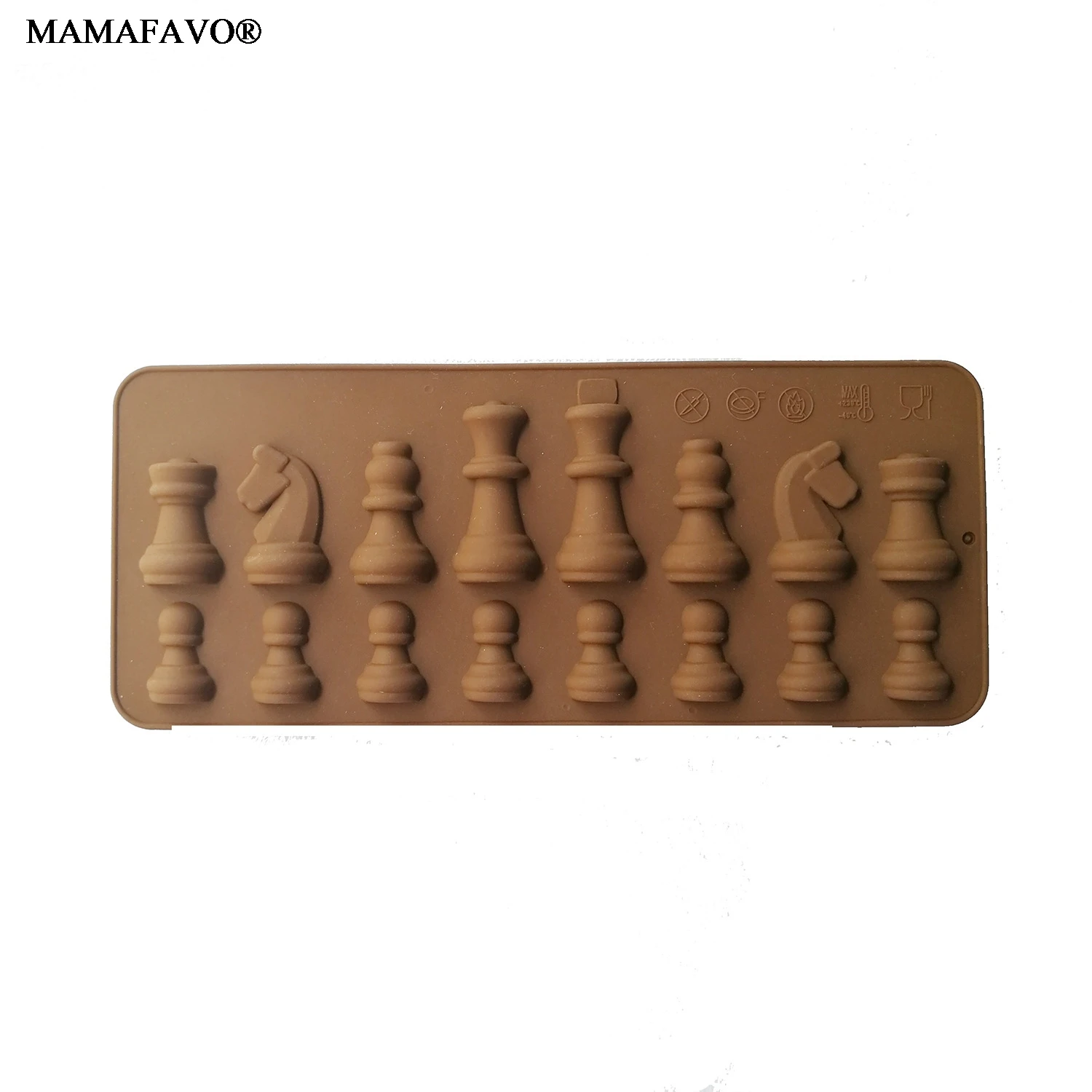 DIY Cake Mold Chess Shaped Chocolate Molds Ice Cube Mould Baking Silicone Mold Cake Decorating Tools Kitchen Accessories E888