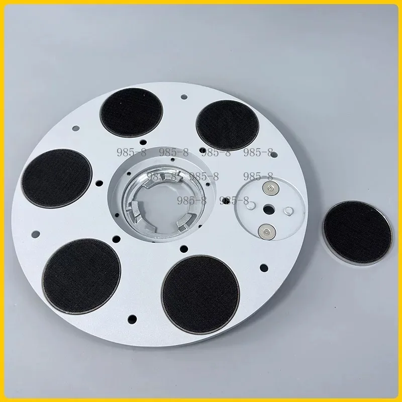 18 Inch Brush Pad, Aluminum Base Plate Accessory for Multifunctional Stone Surface Cleaning Machine