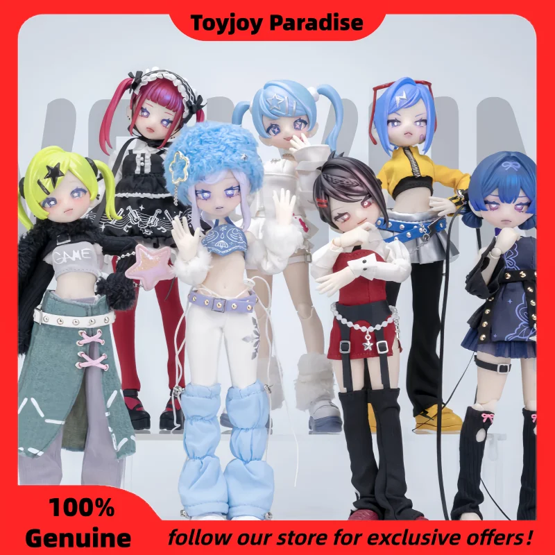 

In Stock Eve Lynna Double Faced Killer Series Mjd Posable Bjd Doll Blind Box Cool Collectible Toy Mystery Box For Anime Fans