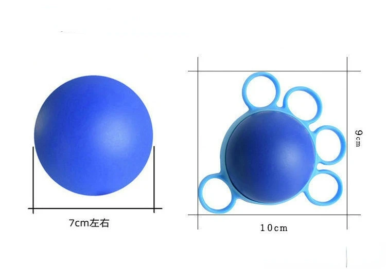 Vijf-Vinger Grip Bal Slag Hemiplegie Revalidatie Training Ouderen Fitness Apparatuur Pols Vinger Kracht Vinger Greep Ring