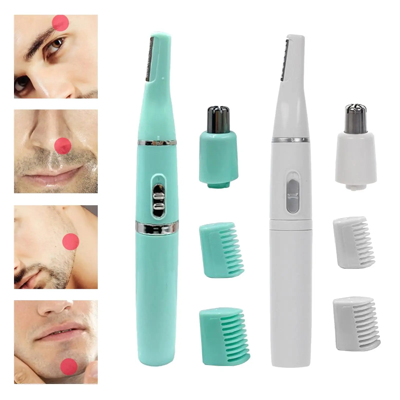 Eyebrow Trimmer 2 in 1 Precision Tool Easy to Clean for Remover Women