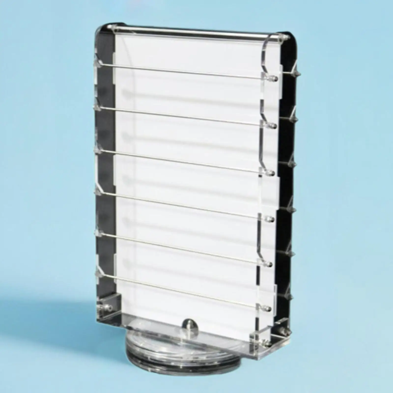 360 Rotating Earring Hanger Acrylic Jewelry Stand Organizer Space Saving Display for Retailers Exhibitors