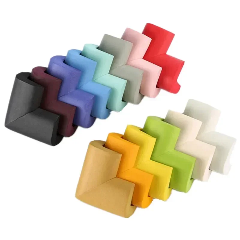 Pelindung sudut meja bayi, pelindung keselamatan anak anak-anak, bantalan penutup tepi furnitur, Bumper sudut, busa Anti tabrakan