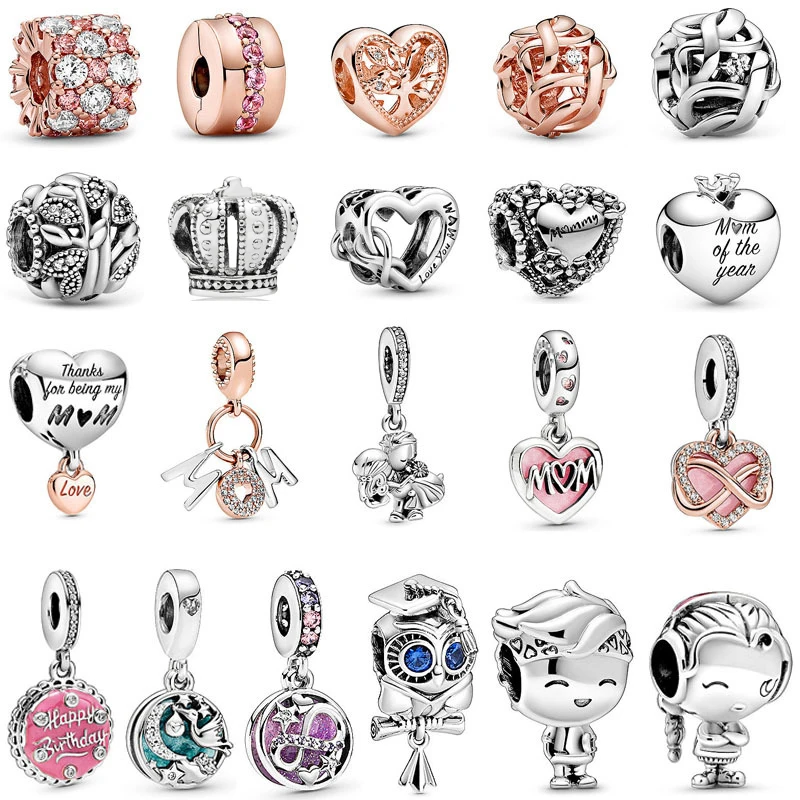 

New Fashiona Charm Original Boys and Girls Owl Beads Suitable for the Original Pandora Women's Bracelet Jewelry Accessories Gift