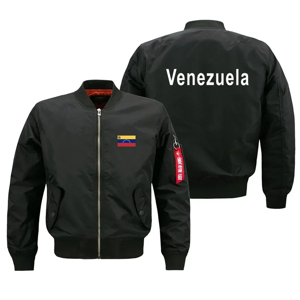 Funny Venezuela Military Flight Aviation Men Ma1 Bomber Jacket Outdoor Windproof Man Baseball Coats