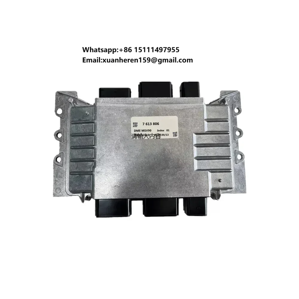 

7613806 Original Brand New Engine Control Unit Motor Computer Module Ecu Ecm DME MSV90 5WK92610 for Bmw