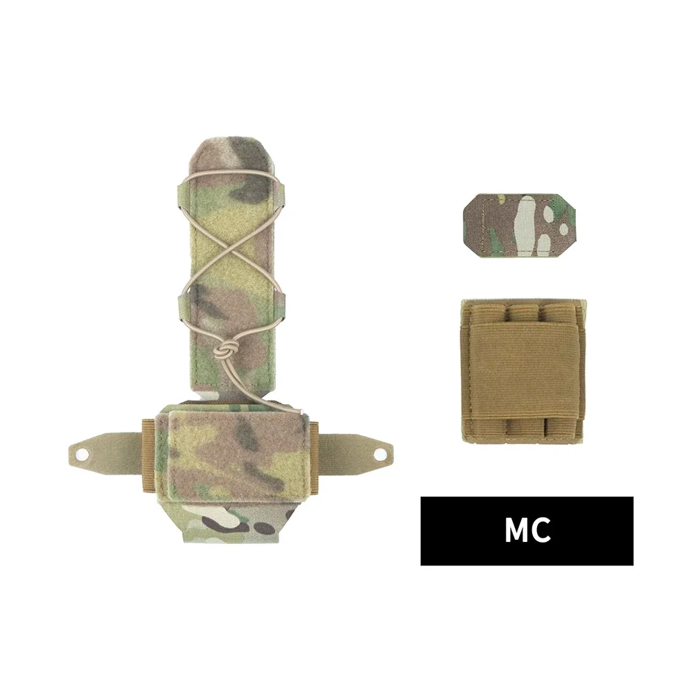 Outdoor Wargame Accessories Aisorft Gear Tactical Helmet Battery Pouch Counterweight Pouch MK1 MK2 Balance Weight Bag Hunting