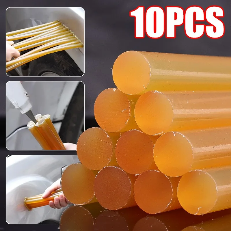 10-1 قطعة سيارة صمغ يسيح بالحرارة العصي السيارات الجسم دنت Paintless إزالة شرائط إصلاح أطقم المنزلية Craft بها بنفسك الحرفية لاصق قوي الغراء