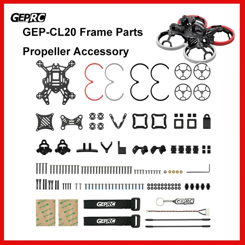 

New GEPRC GEP-CL20 Frame Parts Propeller Accessory Base Quadcopter Frame FPV Freestyle RC Racing Drone Apply to CineLog20 HD O3