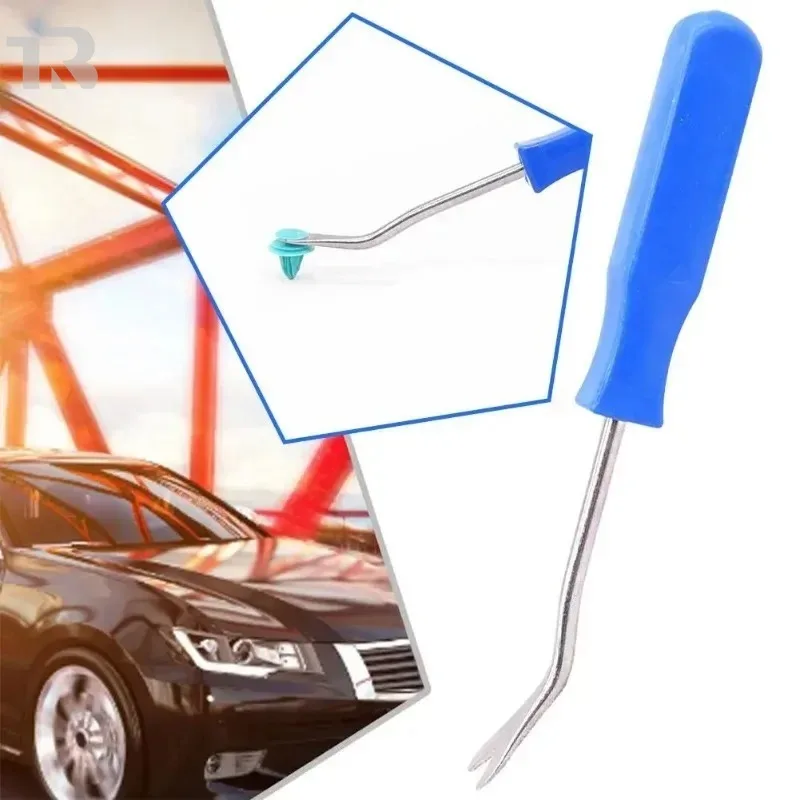 

Car Panel Trim Clip Pry Tool Buckle Screwdriver Upholstery Fastener Removal Open Disassembly Clip Plier Quickly Remove