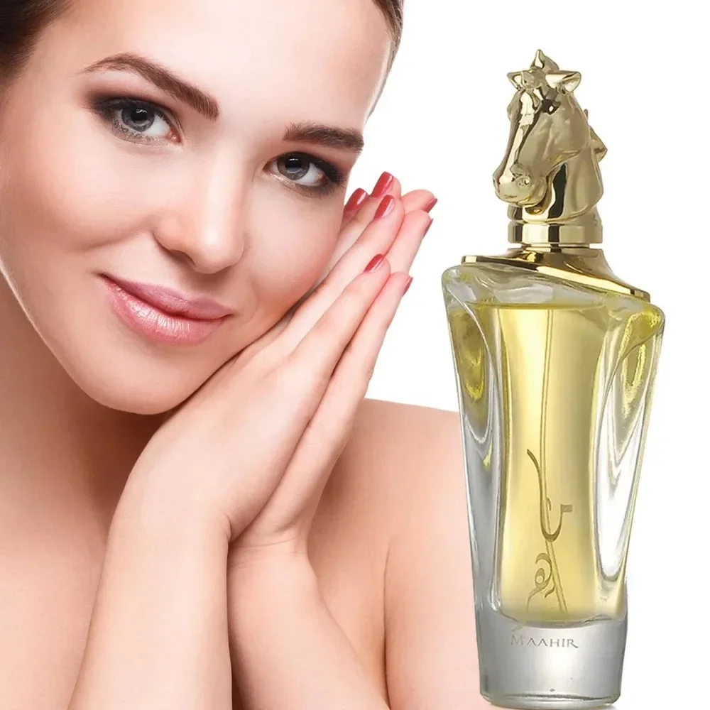 Horse Head Perfume Women Middle East Dubai Lasting Fragrance Fresh Desert Flower Perfumes Feminino Daily Dating Use Profumo Uomo