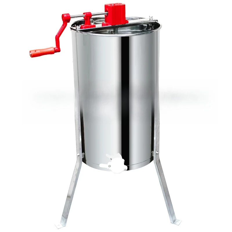 

3 frame stainless steel manual honey shaker with bracket honey separator sugar beekeeper beekeeping tool