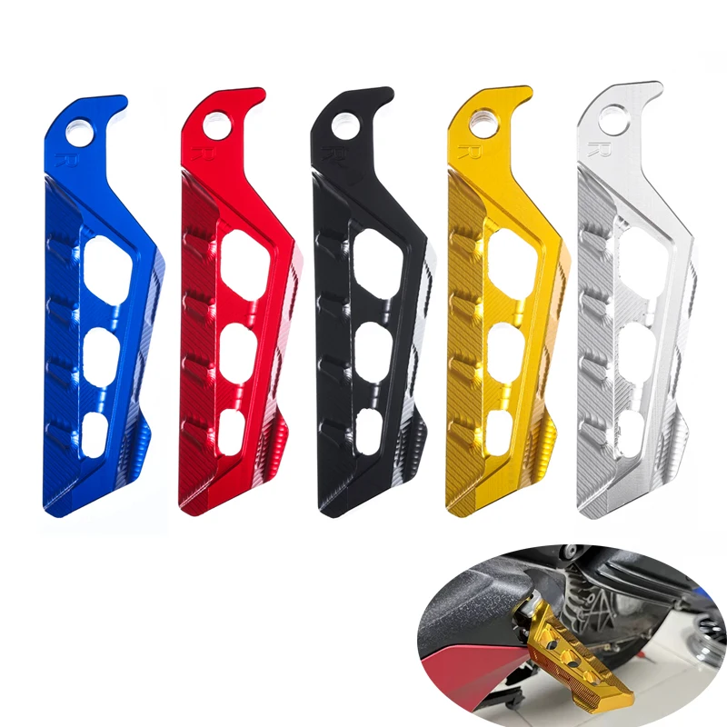 Motorcycle Rear Passenger Footrest CNC Rear Foot Pegs Pedal For Yamaha XMAX 400/300/250/125 TMAX 530 560 NMAX155