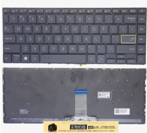 

Новая клавиатура для ноутбука с подсветкой в США для ASUS 14S S433 X421 S4600 V4050F E410M M4600I