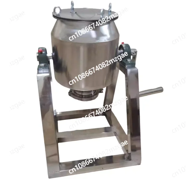 Small 5L Food Rotary Drum Roller Mixer Agitator Tea Dry Ingredient Mini Spice Mixer Machine For Laboratory Use Mixing Equipment