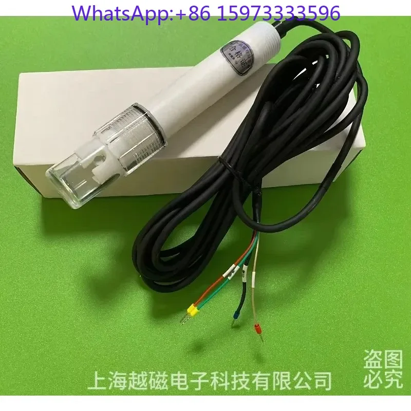 Composite pH Electrode PH‑5013A Acid Alkali Resistant Anti‑Corrosion Sensor for Industrial Water Quality Inspection Work