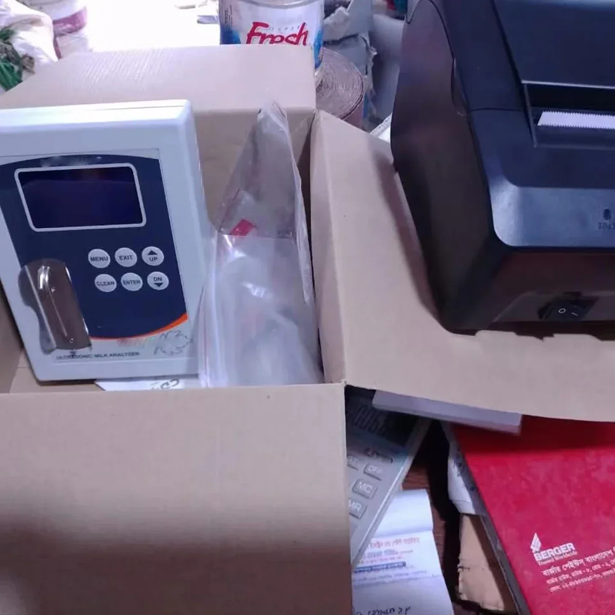 

2025 hot sale MSLMK01 Hot Selling Milk for Dairy Industries Ultrasonic Eko MILK TEST MACHINE