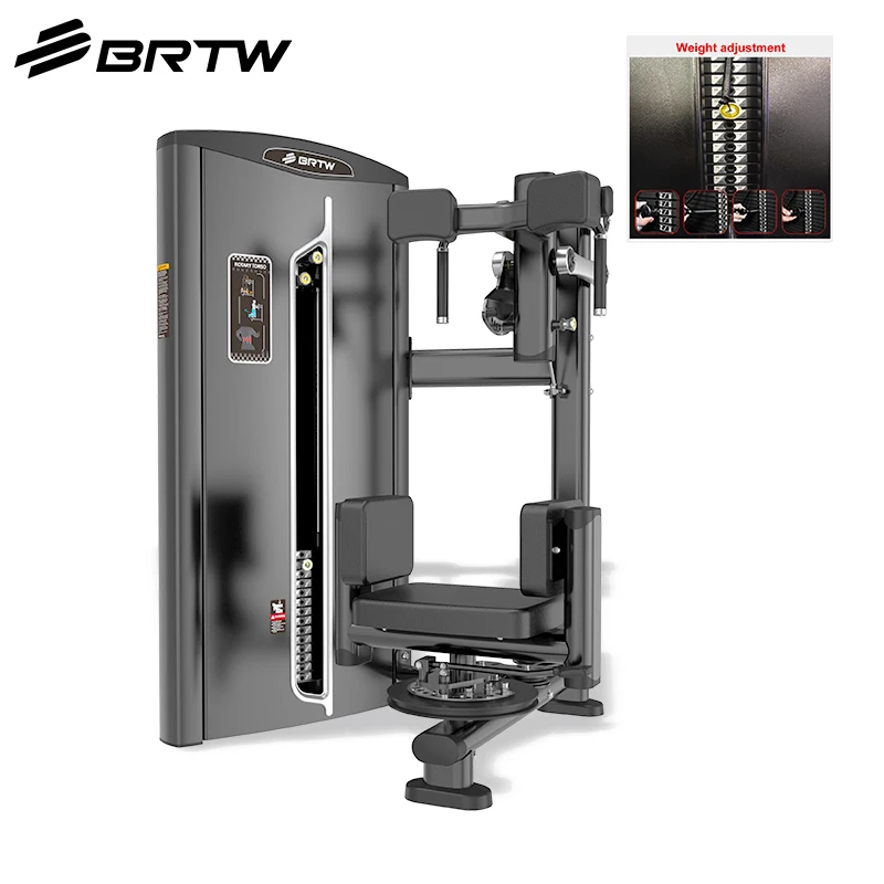 

Commercial Gym Fitness Equipment Torso Rotation Machine Bodybuilding Rotary Torso Pin Loaded