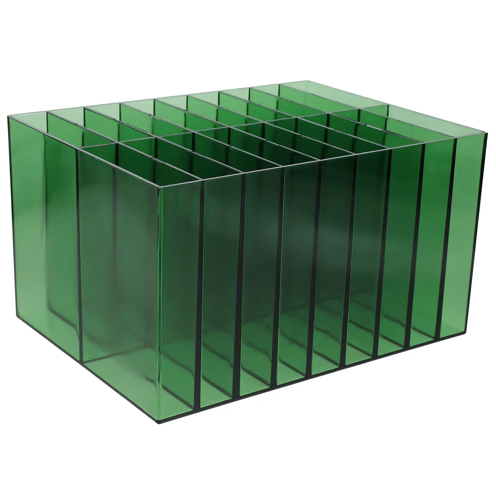 

18 Slot Marker Storage Box Large Capacity Pen Holder White Desk Organizer School Supplies Portable Pen Stand Sorting Marker