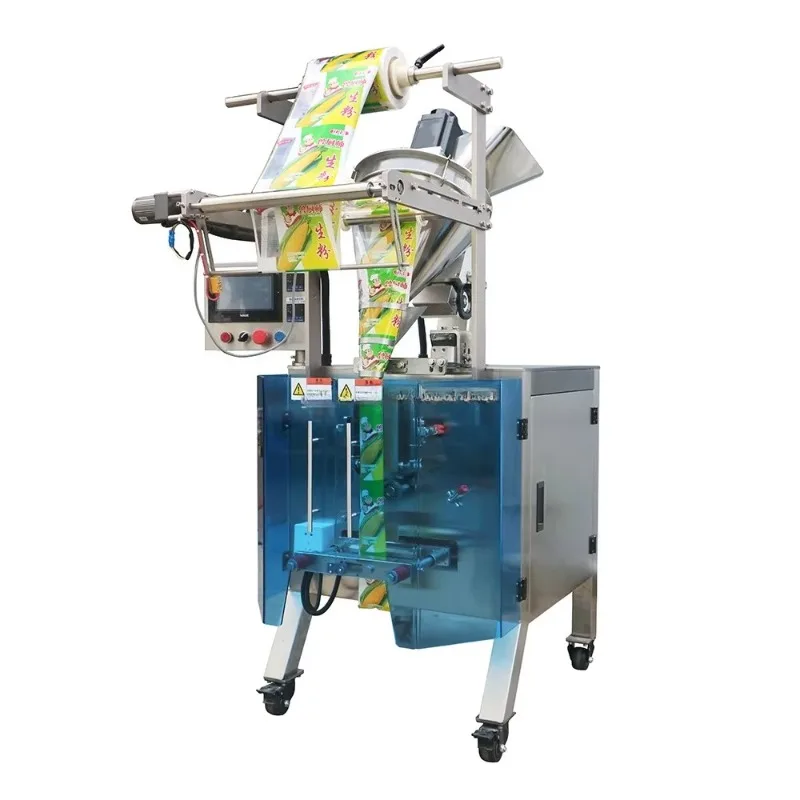 OME Soup Seasoning Powder Cocoa Powder Vertical Packaging Machines Packing and Filling Machine for Back Sealing Side Sachets