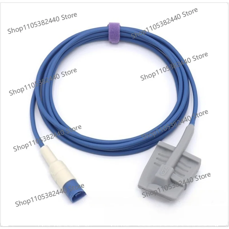 For PH M1191BL Spo2 Sensor 8-Pin Repeated Oxygen Probe