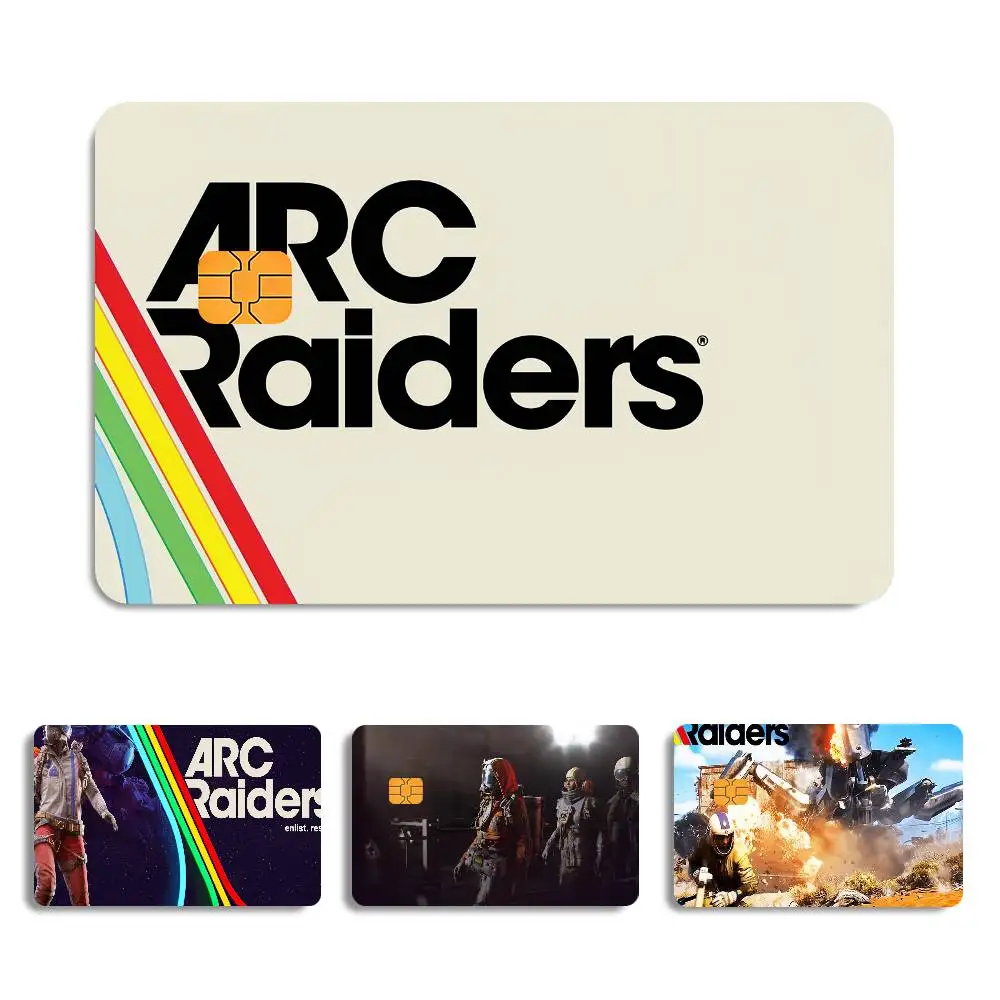 R-Raiders Game A-ARC-C Waterproof Skin Protector Stickers for Bank Cards, Credit Cards, Debit Cards, Public Transport Cards.