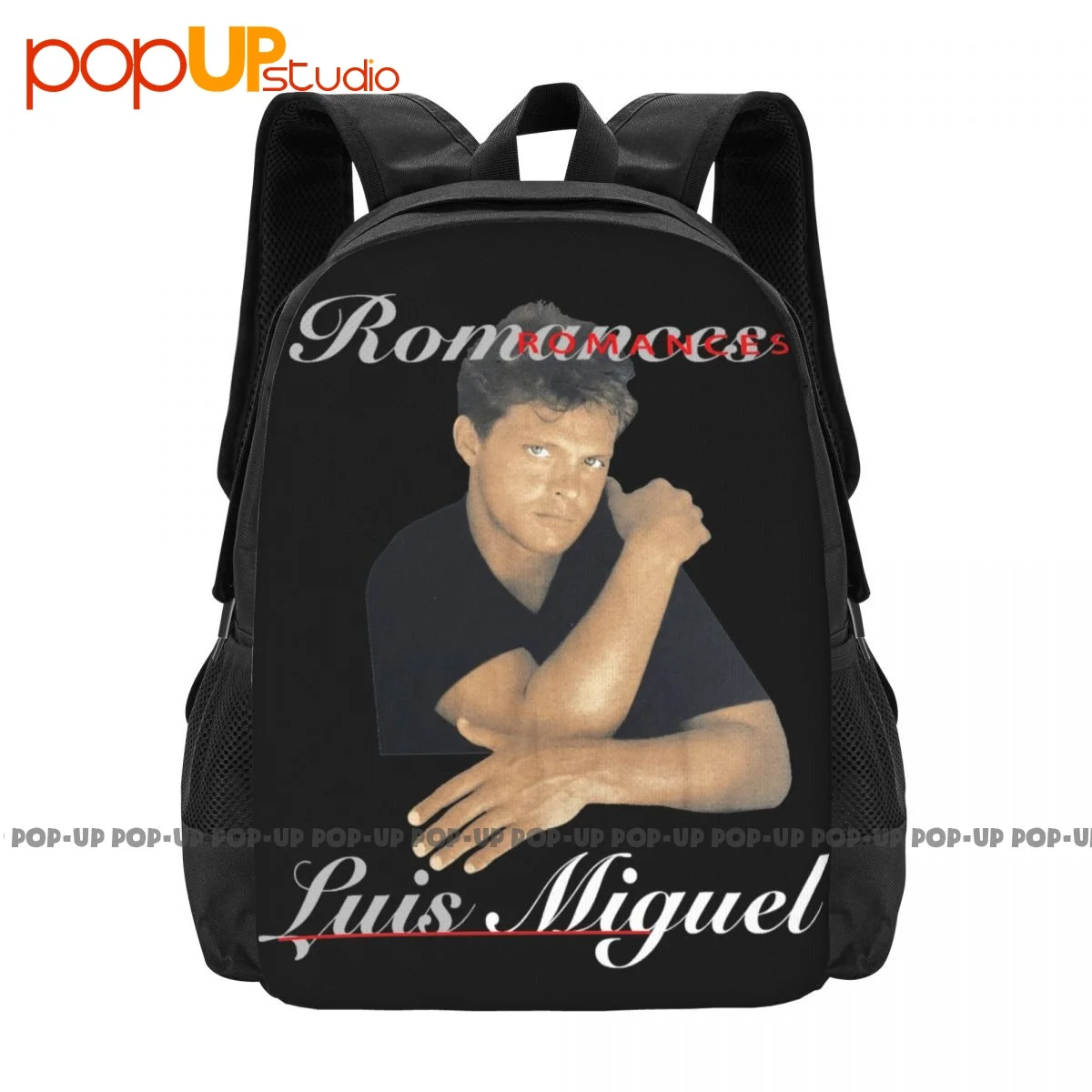 Luis Miguel Romances On A Cronies Tag Backpack Large Capacity Cute New Style Personalised Large Capacity