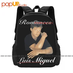 Luis Miguel Romances On A Cronies Tag Backpack Large Capacity Cute New Style Personalised Large Capacity