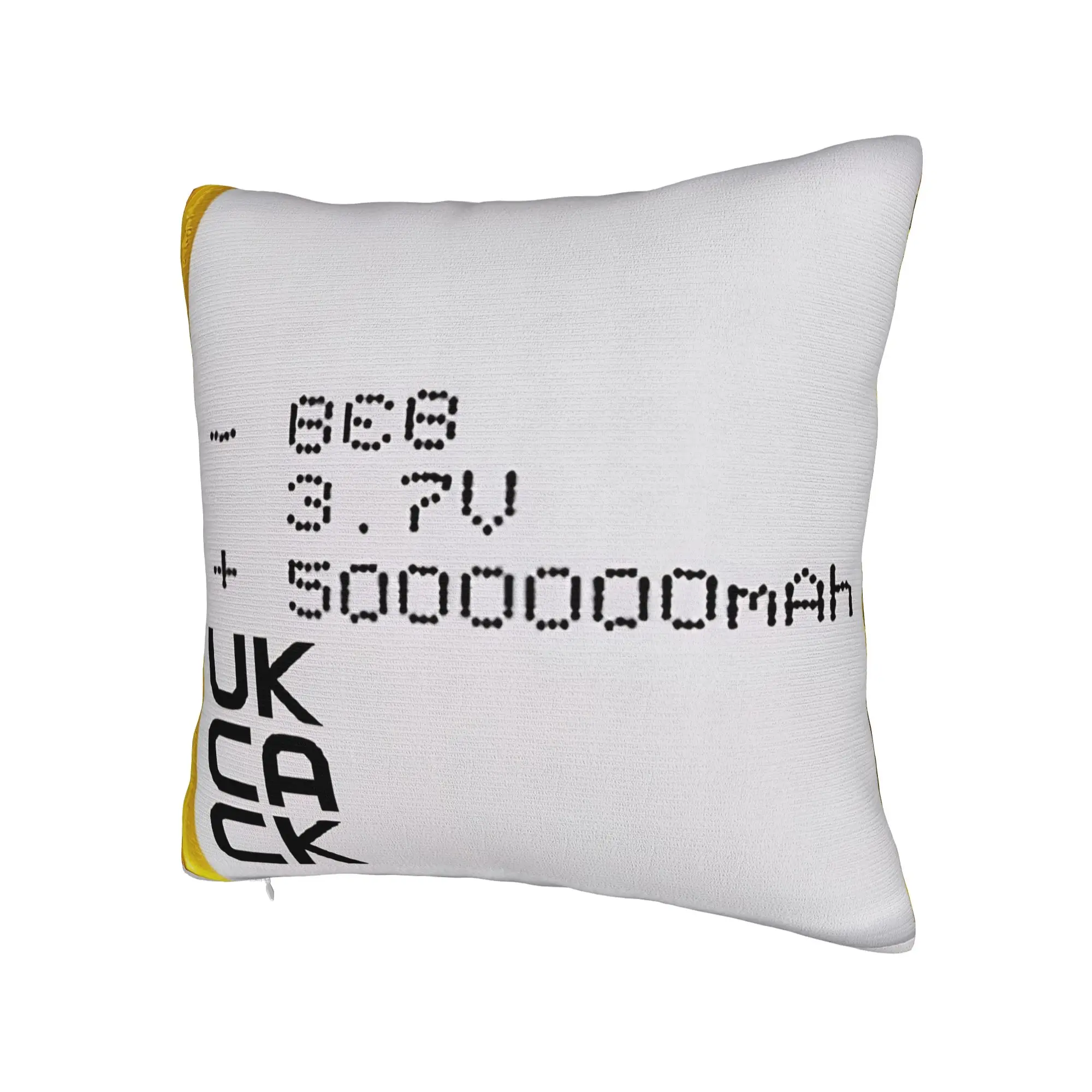 Inflatable Battery Pillow Case  Comfy Pillow Cover For Sofa Car Home Decor Morden Pillowcases