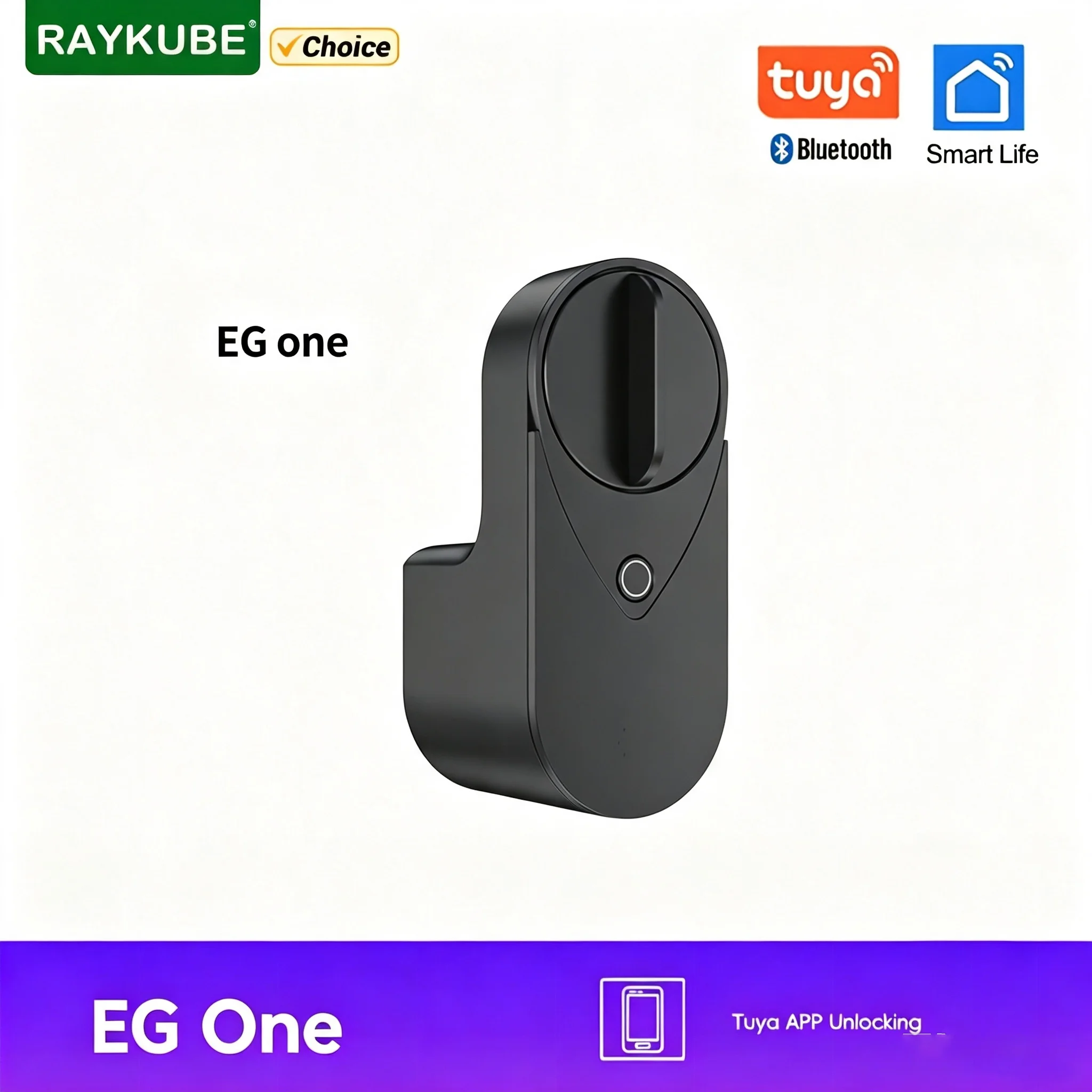 Home Security Keypad - RAYKUBE EG One Tuya BLE Smart
