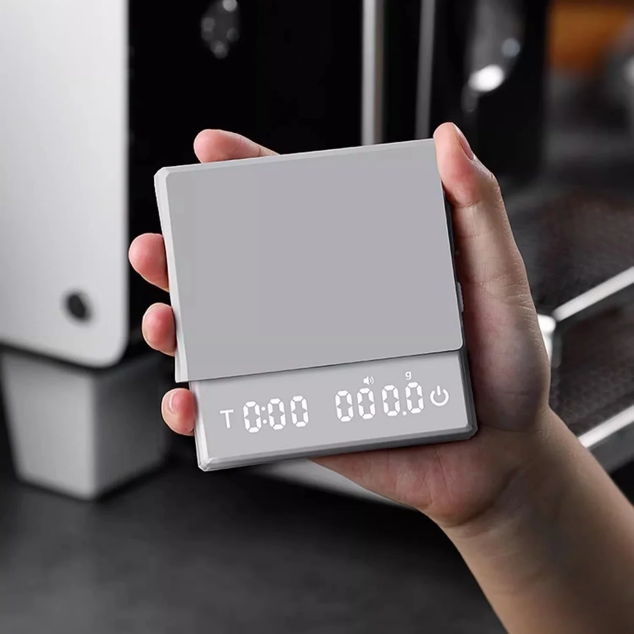 

Ultra-Precise Mini Coffee Digital Scale for Pour Over/Drip Coffee Compact Kitchen Scale with Time USB Light Weight Digital Scale