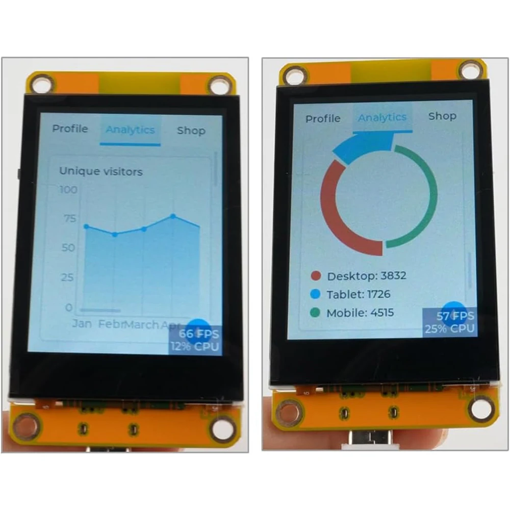 ESP32-2432S022C 2.2" inch ESP32 Display Capacitive Touch Screen 240x320 TFT LCD Module ST7789 Development Board for Arduino