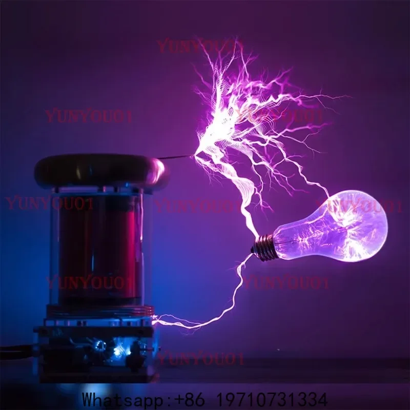 Music Tesla Coil Desktop TESLA COIL20 Upgrade Wireless Control Physics Teacher Lectures The Same Style