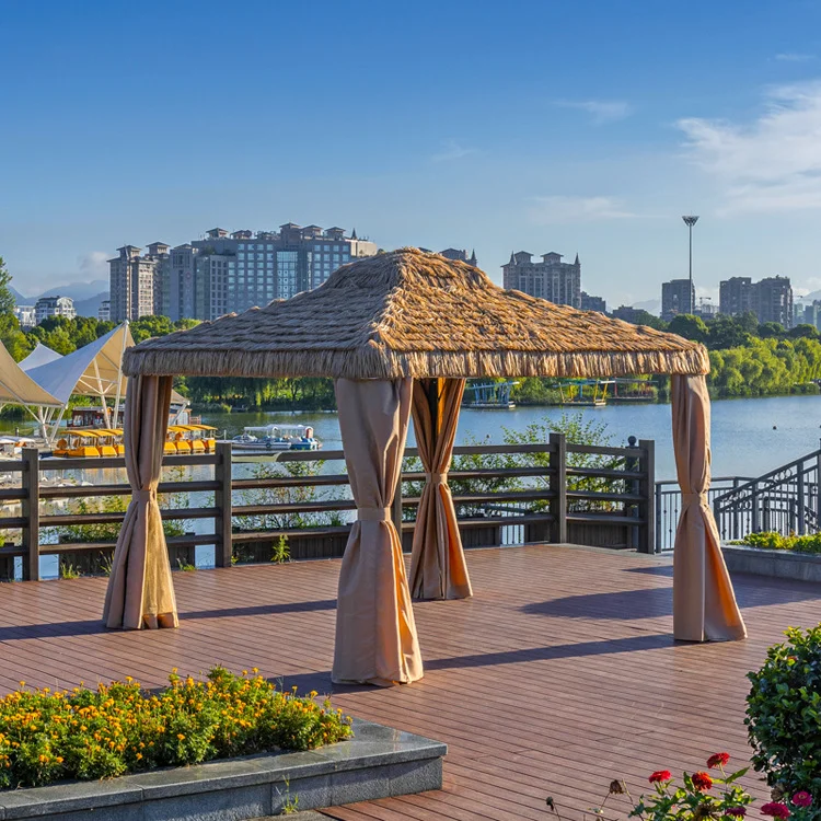 

Sturdy Modern Gazebo New Design Outdoor Garden Anti Rust Outdoor Waterproof Garden Aluminum Pergola