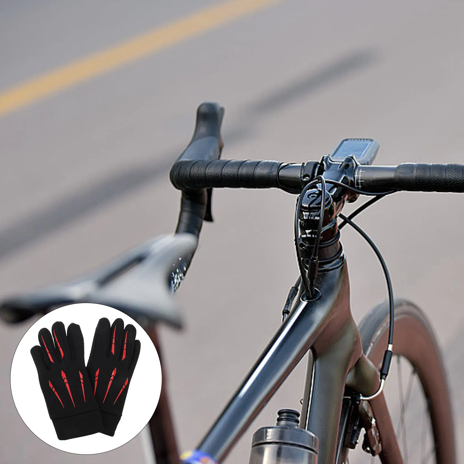 

Winter Motorcycle Gloves for Men and Women Waterproof Full Finger Touchscreen Windproof Riding Gloves Warm Insulated