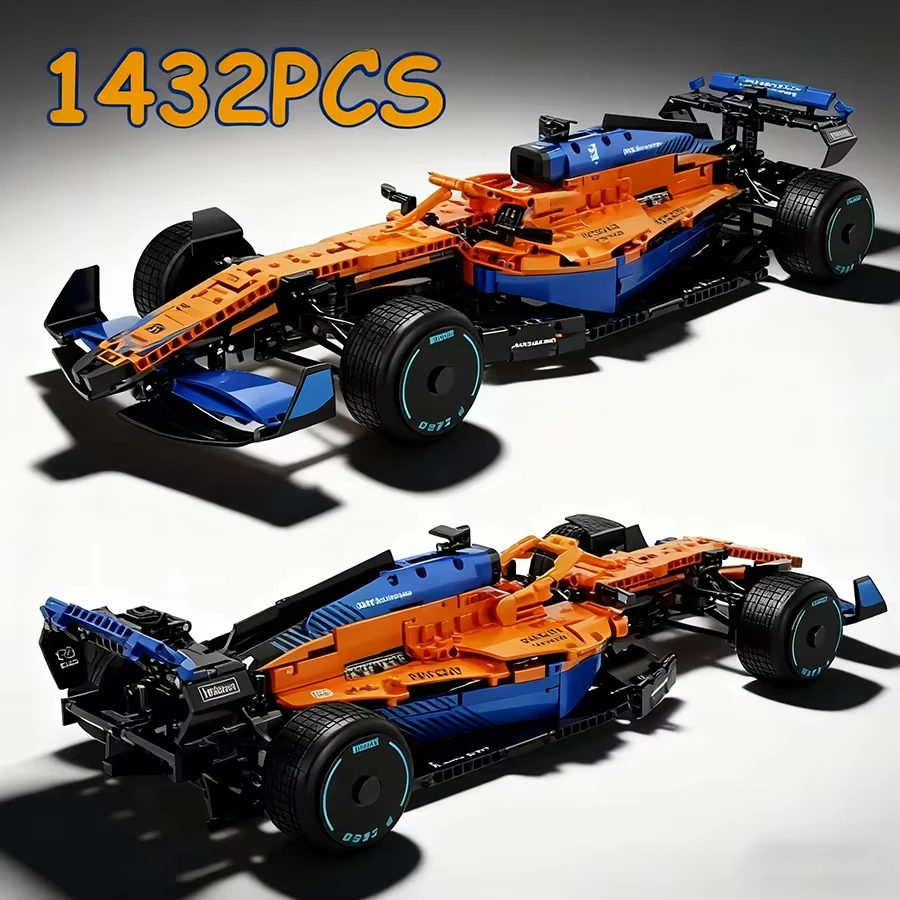 2025 new sports car model racing car building blocks children's boy toy birthday gift