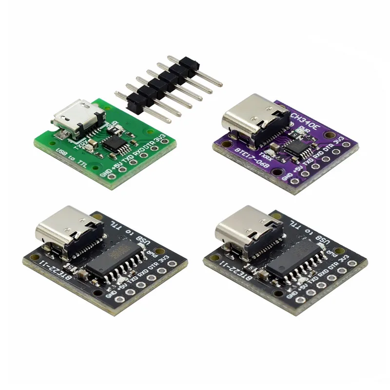 CH340N SOP8 USB to TTL Module Pro Mini Downloader Replaces CH340G CH340E CH340C CH9340