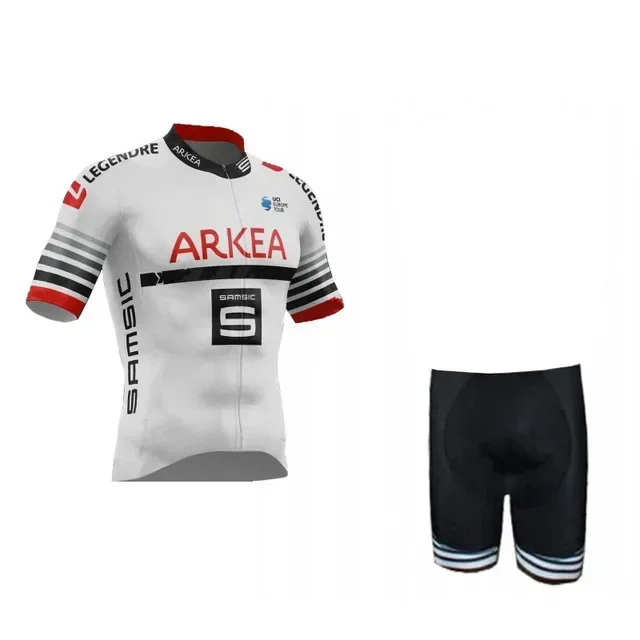 2019 arkea samsic team Men Cycling Jerseys Set Racing Bicycle Summer Short Sleeve Clothing Kit Maillot Ropa Ciclismo