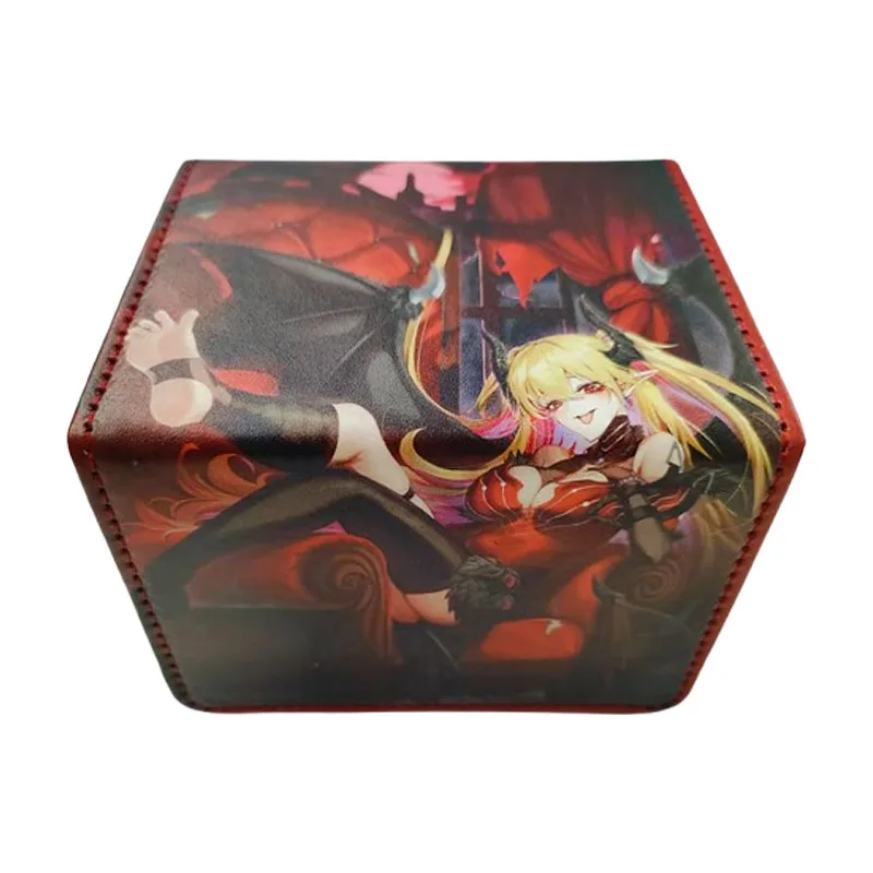 Yu-Gi-Oh! Boîte de rangement portable pour cartes Lacrima, The Crimson Tears, Anime, Collection de jeux périphériques, Cadeau de bricolage