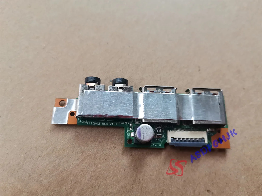 Genuine  A14Im02 FOR Advent Sienna 300 Usb/Audio/Sound Port/Socket Board  Test OK Free Shipping