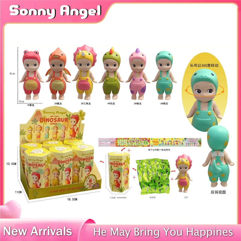 

Sonny Angel Figure Hippers Animal Easter Series Anime Figures Ornaments Dolls Christmas Gift Desktop Ornament Blind Box