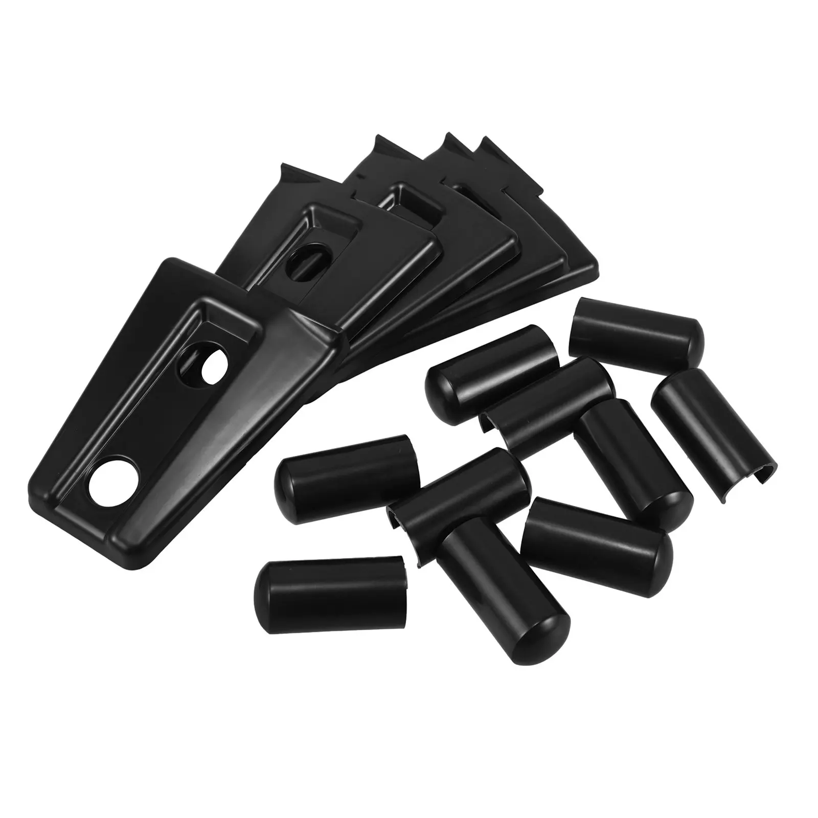 

5Pcs Engine Hood Hinge Covers Decorative Trim Car Exterior Accessories Door Hinge Cover Protector Easy Installation No Tools