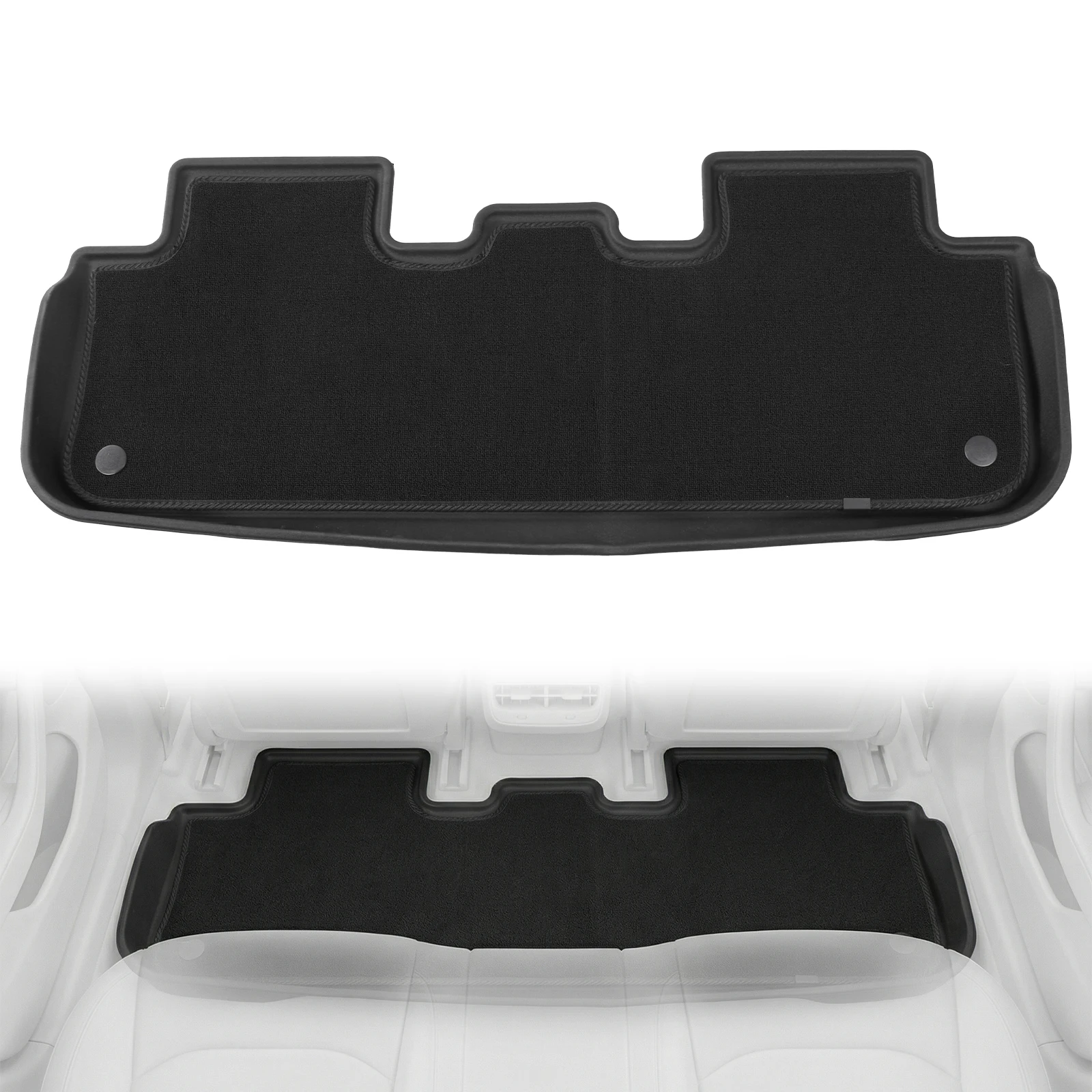 

Floor Mats and Cargo Liners TPE Full Set for Tesla Model Y Juniper 2025 2026 5-Seat Automotive Floor Mats for Tesla Accseeories