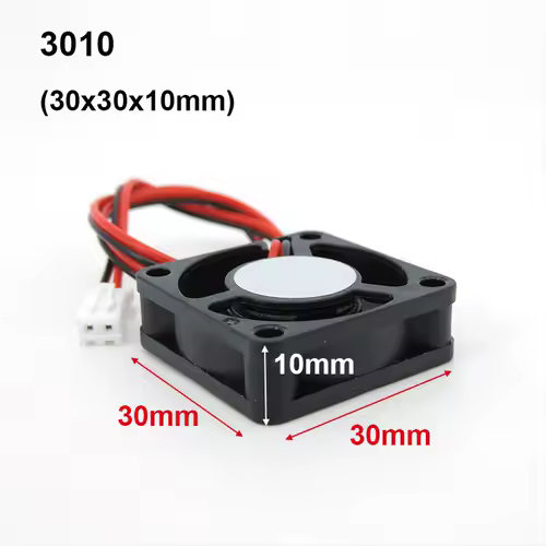 4010 12025 8010 30mm dc 5V 12V 24V Cooling Fan Brushless Motor Case Quiet 40MM 50MM 60MM 70MM 80MM 90MM 120MM for 3D print 2PIN - Image 8