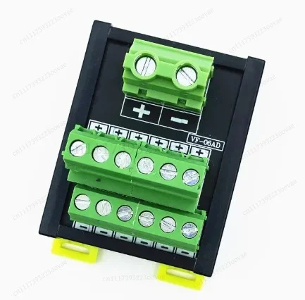 LK_VF-06AD Power Terminal Block Junction Box 1-in-6-Out Positive Negative Common Split, Replacement Parts