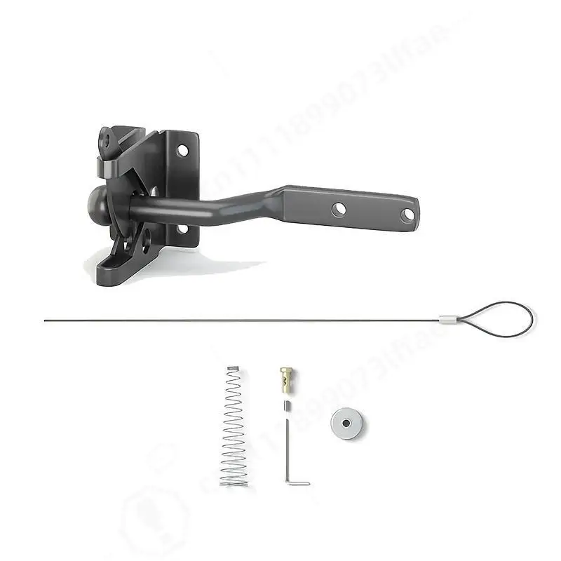 Outdoor Fence Bolt Latch Gate Lock Garden Farm Pet Safety Lock Anti Escape Fence Accessory for Yard Enclosure