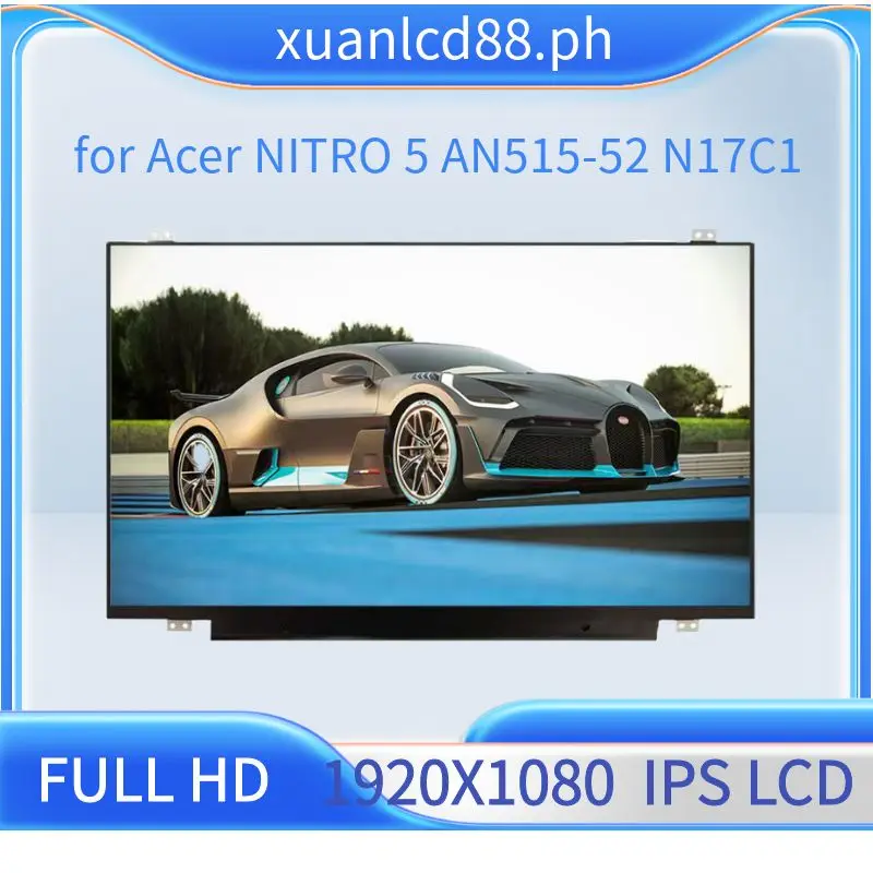 Acer Nitro Laptop Ips Full hd Tela Led An51552 N17c1 156 30pin 40pins 144hz